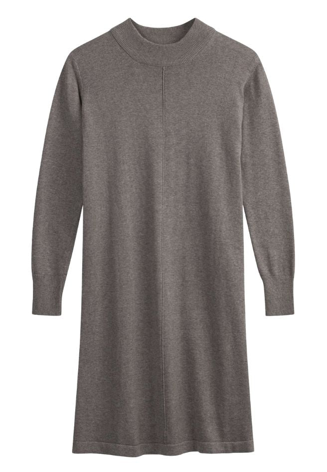 MELAWEAR Harleen basic fine knit dress bear blend women