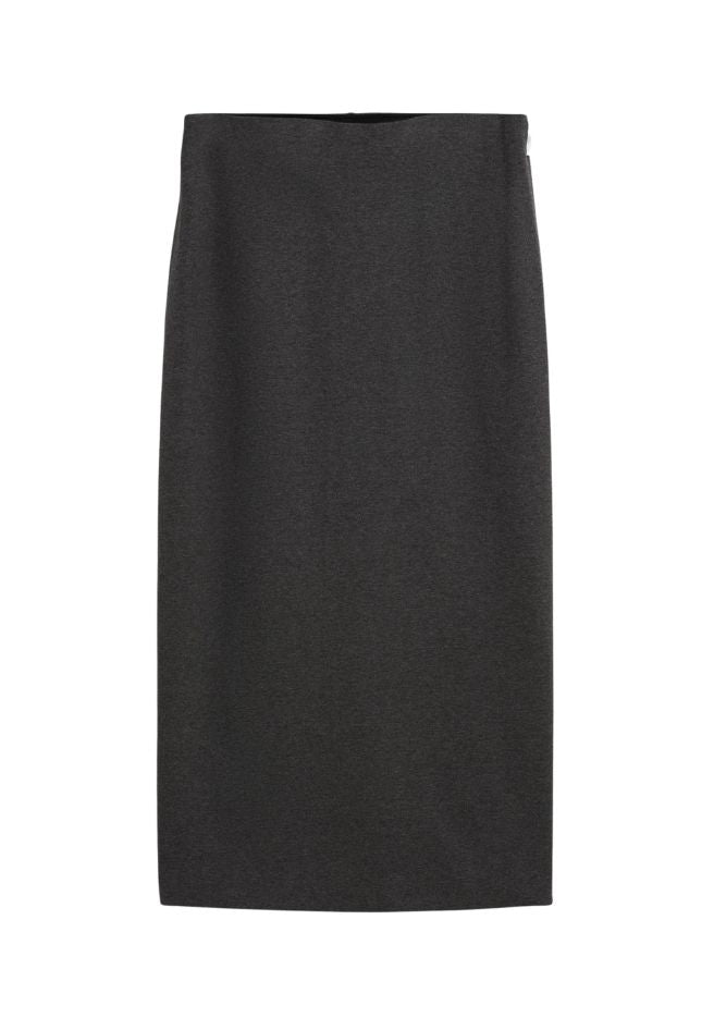 ARMEDANGELS Patinaa midi skirt steel melange women