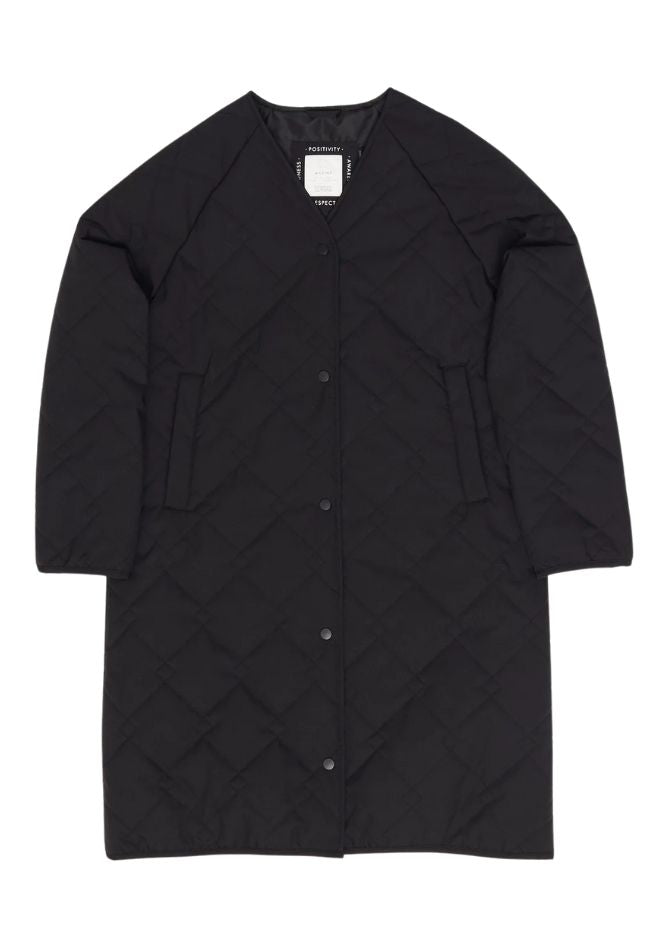 MAZINE Light padded coat black women