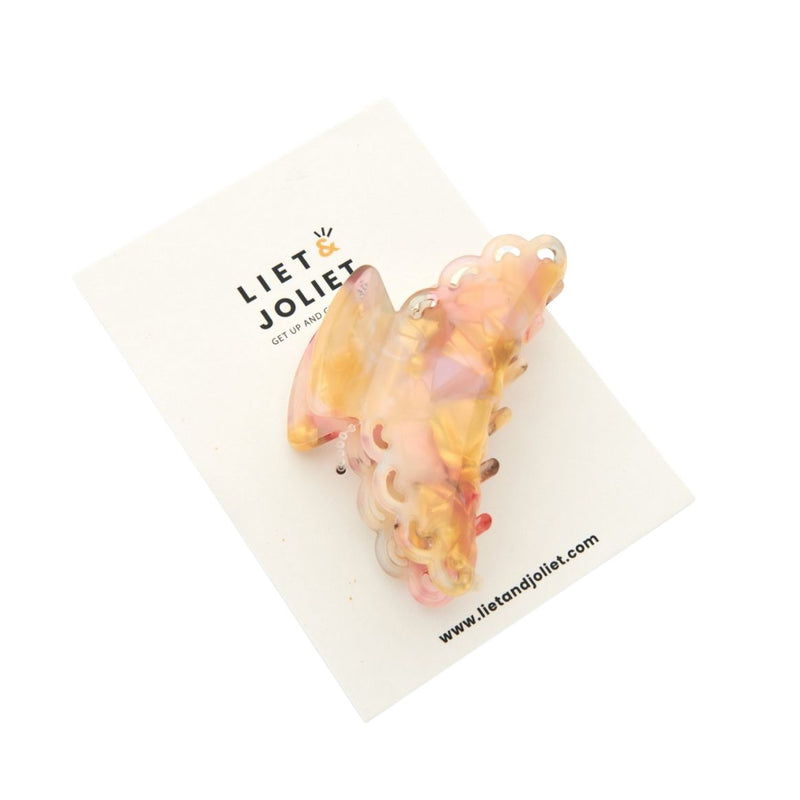 LIET & JOLIET Vivi hair clip pastel pink J25187MIX02