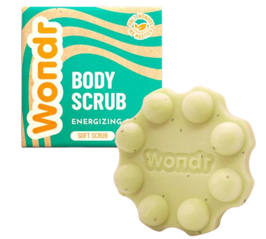 WONDR Energizing ginger scrub bar
