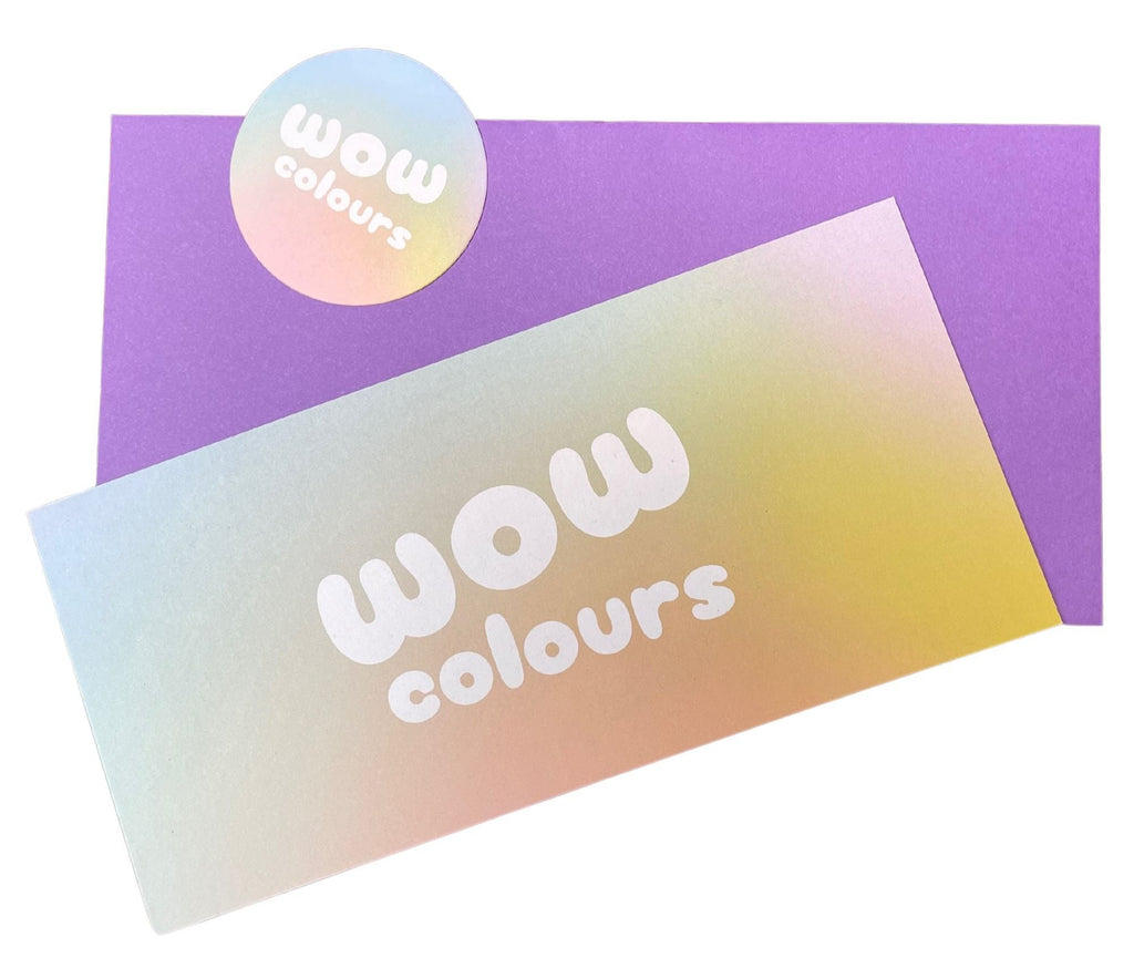WOW colours studio gift card - colour analysis for 1, 2 or 3 persons