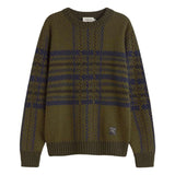 THINKING MU Khem knitted jumper hillside men