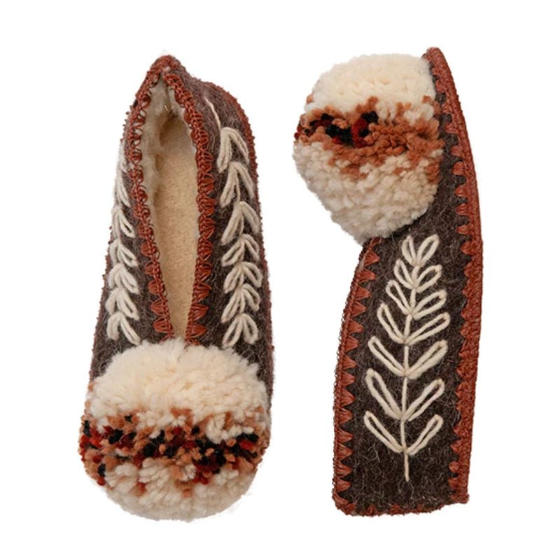 GIVE A PON Kafés slippers