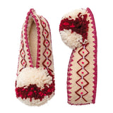 GIVE A PON Kokkino krasi slippers