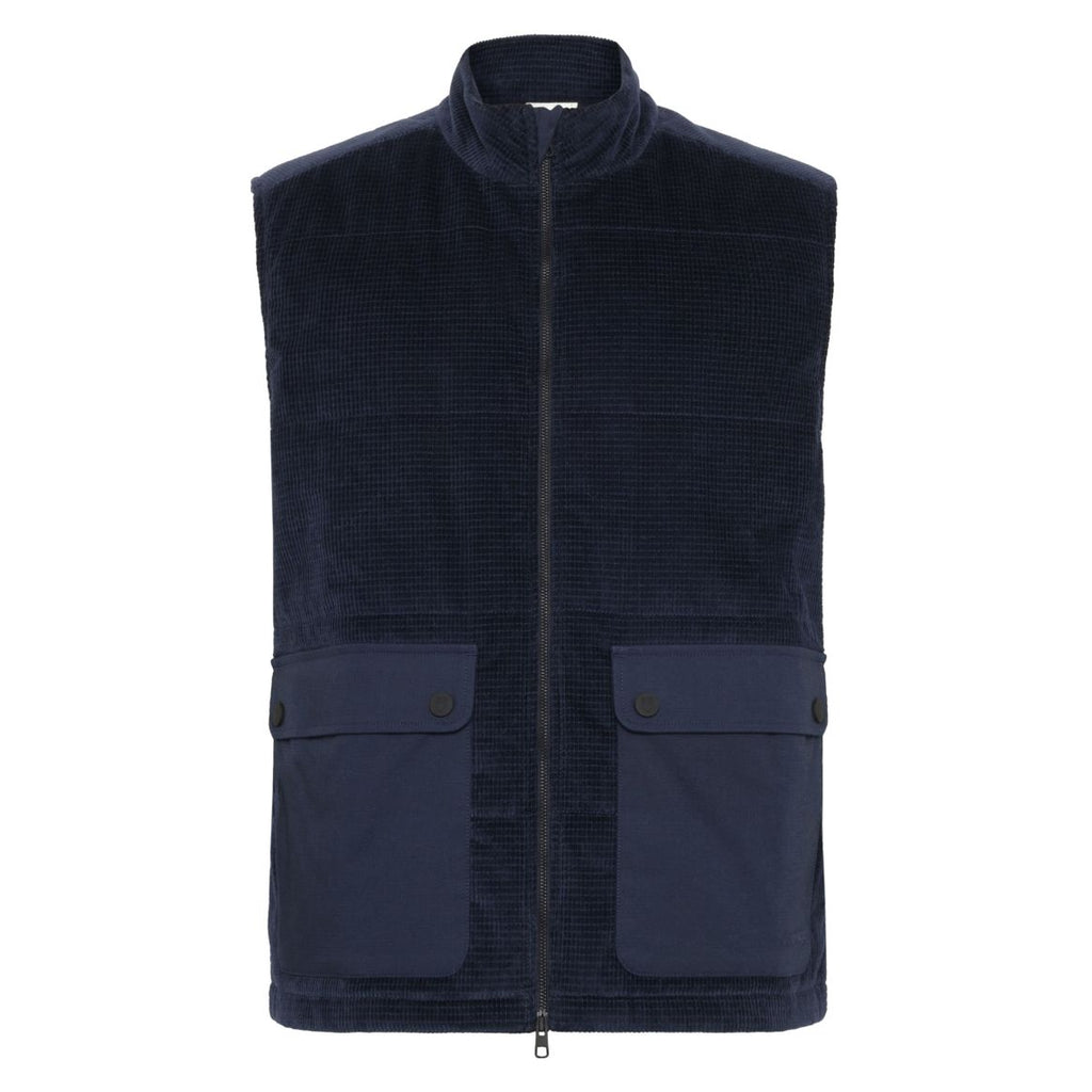 KCA 1100006 Corduroy vest 1412 night sky men