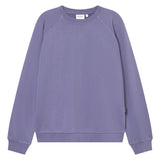 DEDICATED Ystad base sweatshirt heron blue women