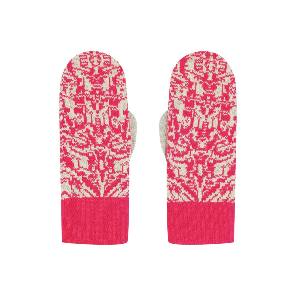 WOLVIS Drift mittens anemone women