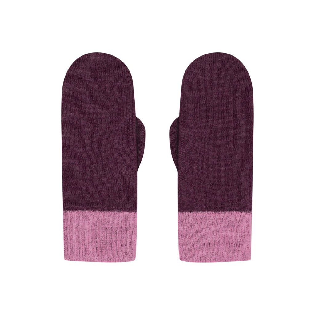 WOLVIS Mittens grape women