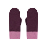WOLVIS Mittens grape women