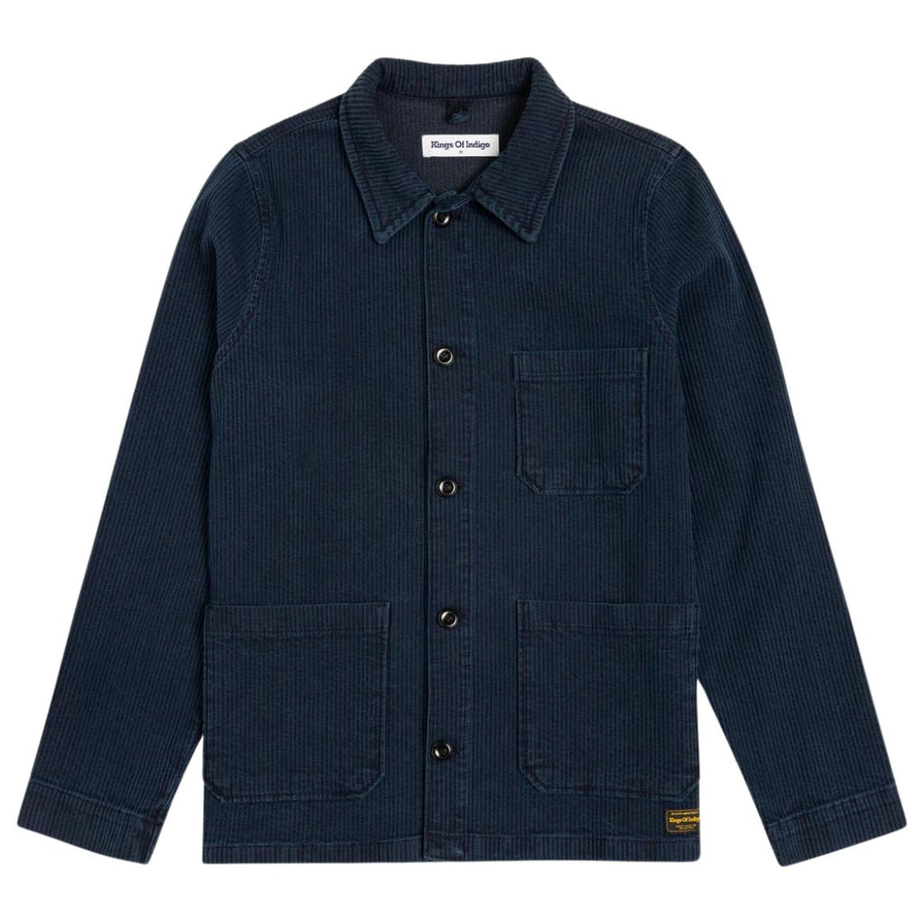 KINGS OF INDIGO Duncan jacket mid indigo cord men