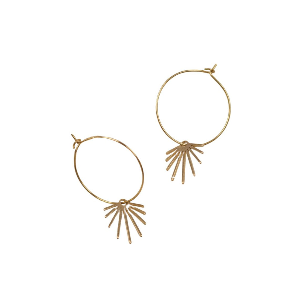 BRASSCAKE Feli hoop earrings