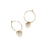 BRASSCAKE Feli hoop earrings