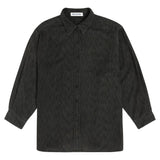 KINGS OF INDIGO Anahobe shirt quercus  grey worn women