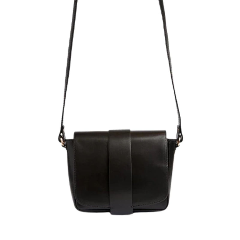 ANN KURZ Shatel crossbody bag napa black women