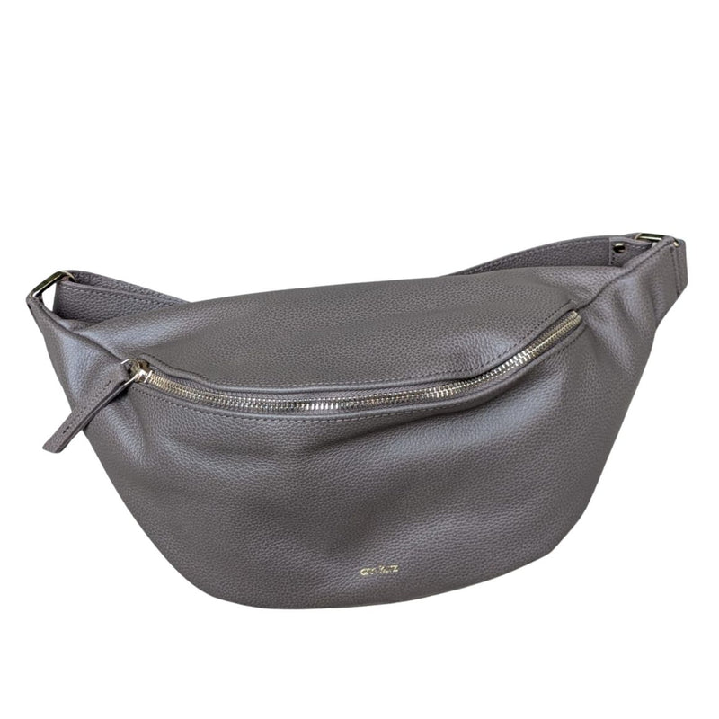 ANN KURZ Large fanny pack narok taupe women