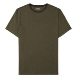 KCA 1010053 Organic cotton striped t-shirt 8037 green stripe men