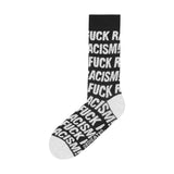DEDICATED Sigtuna socks fuck rasism black unisex