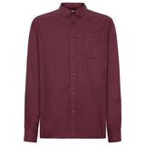 KCA 1090055 Organic cotton flannel shirt 1281 fig men