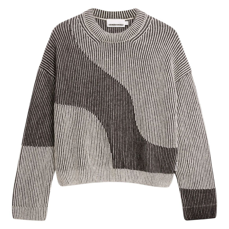 ARMEDANGELS Mayraa vanise jumper black off white women