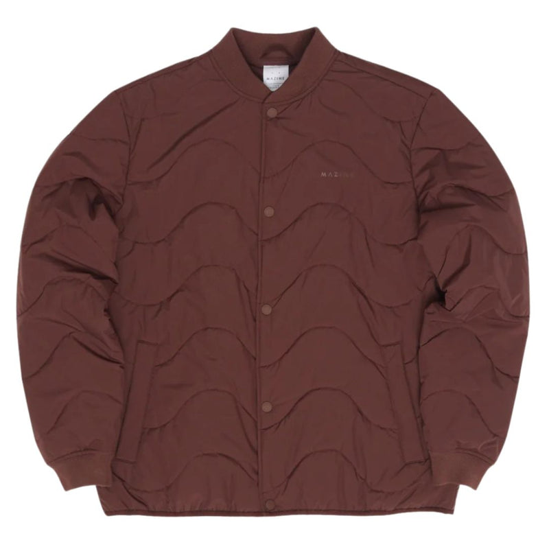 MAZINE Liner jacket deep mahogany men