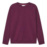 DEDICATED Malmoe base sweatshirt fig red men
