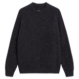 ARMEDANGELS Kiaano tweed jumper black oatmilk tweed men