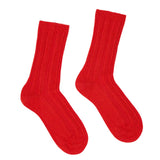 LANIUS 13761 Rib-knit socks 268 red alert women