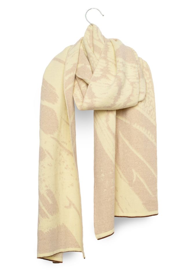 WOLVIS Aurata maxi scarf alabaster
