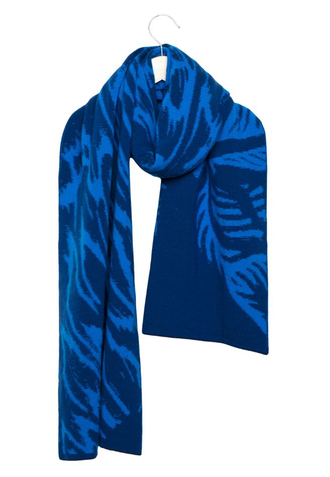 WOLVIS Cerura maxi scarf ink