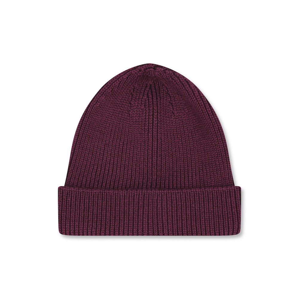 WOLVIS Beanie grape unisex