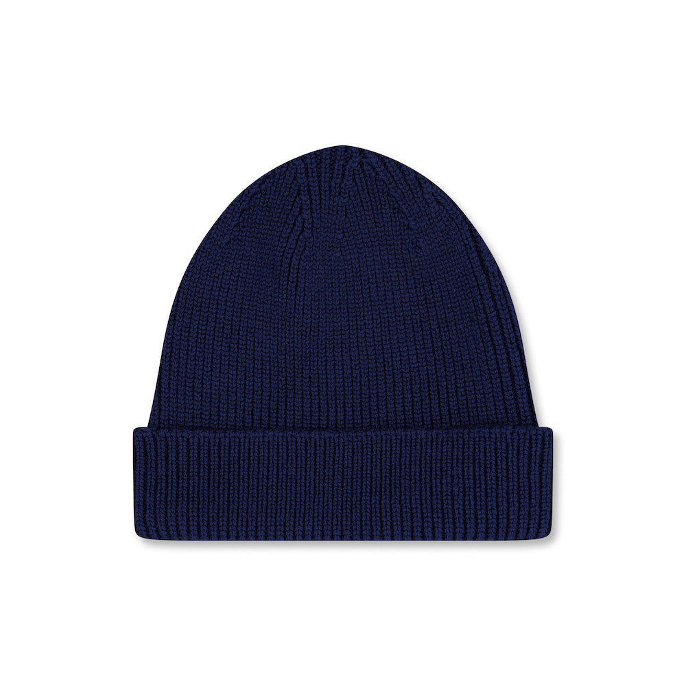 WOLVIS Beanie indigo unisex