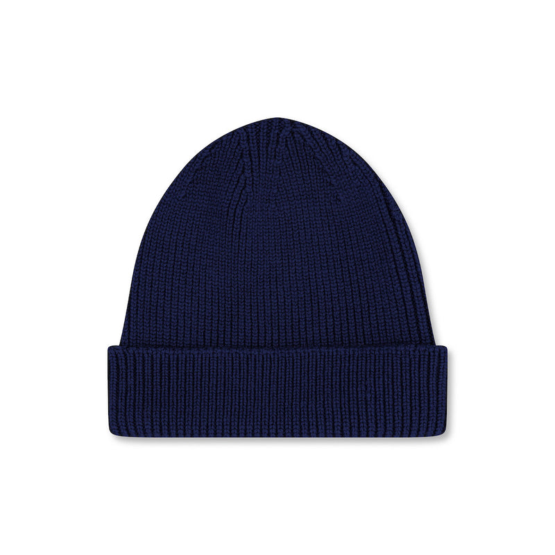 WOLVIS Beanie indigo unisex