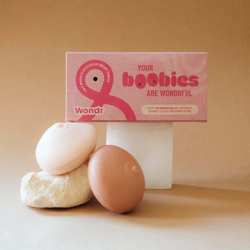 WONDR Boobie shower bars pink