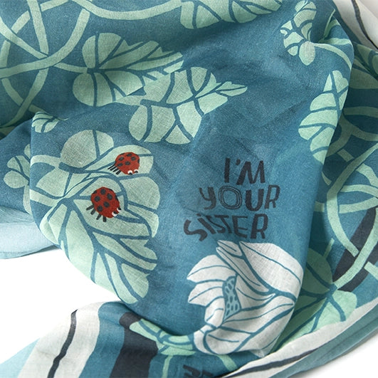 LINDA PABST Sister scarf small