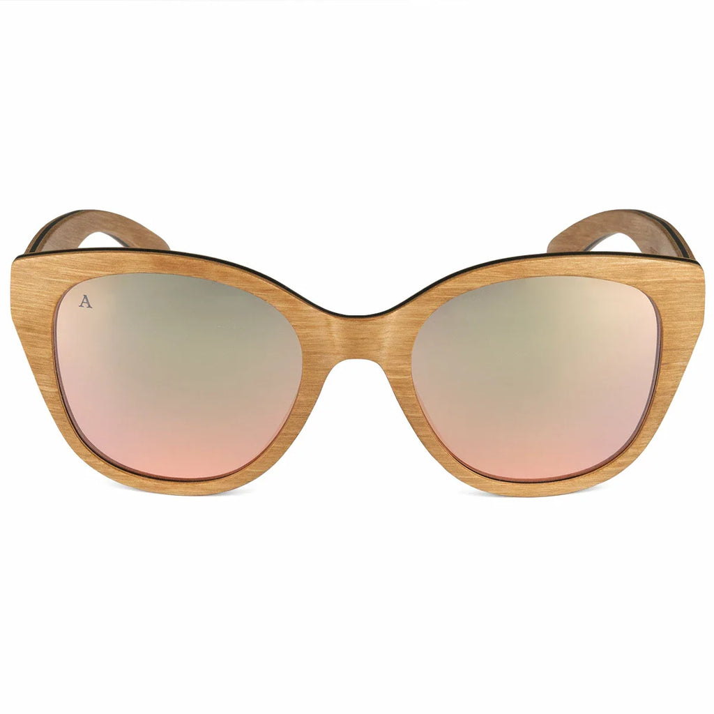 AARNI Belle sunglasses alder rose gold lenses