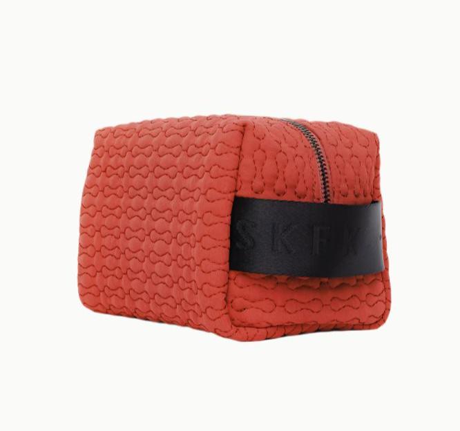 SKFK Bibi cosmetic bag tile red unisex
