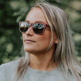 AARNI Blues sunglasses rosewood polarized lenses