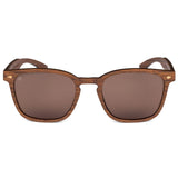 AARNI Brooks sunglasses walnut polarized lenses