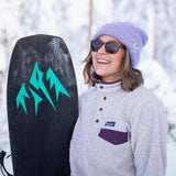 AARNI Brooks sunglasses walnut polarized lenses