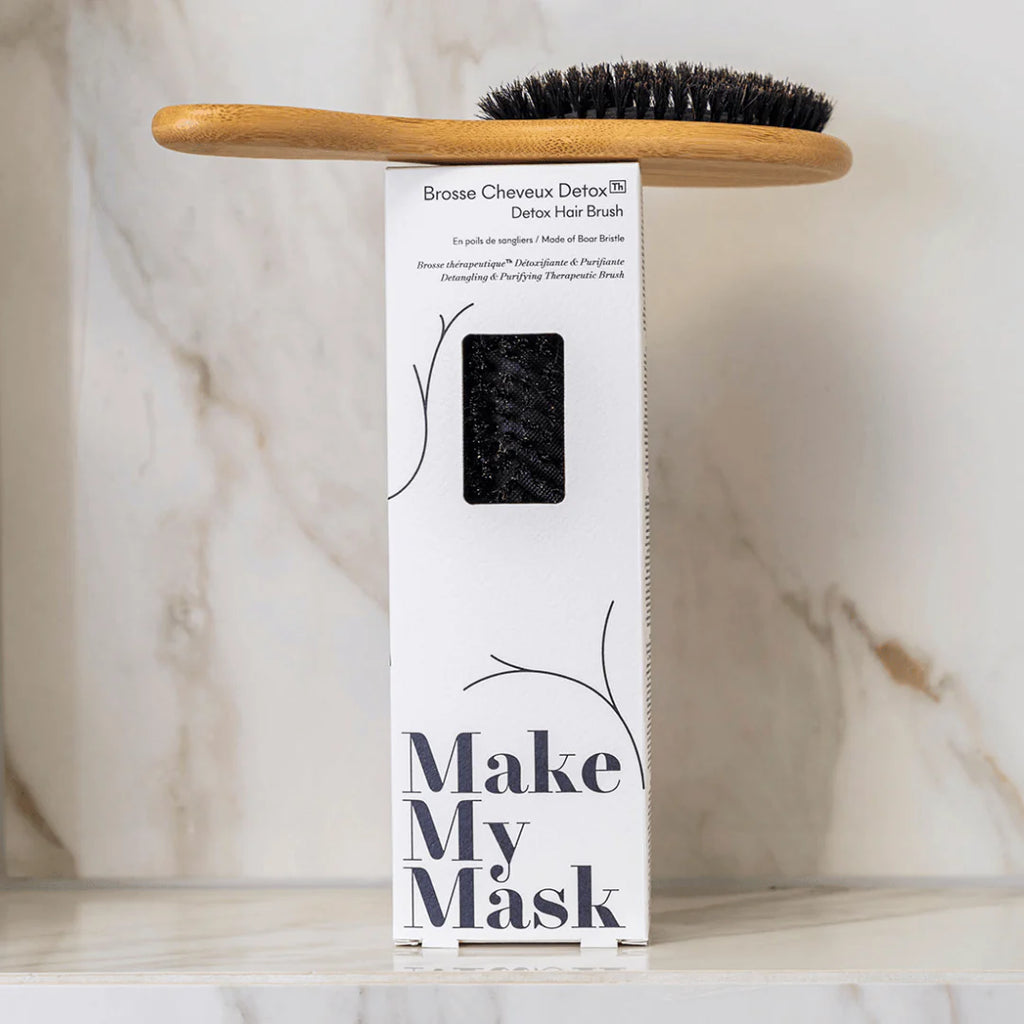 MAKEMYMASK Detox hair brush