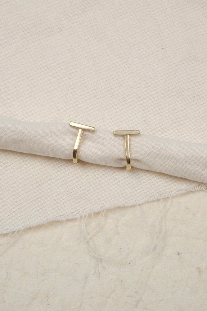 BRASSCAKE Tee earrings