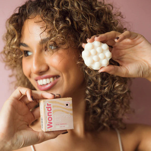 WONDR Viva vanilla shampoo bar