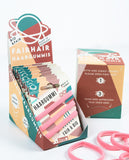FAIRHAIR Haargummi Hair elastics 3 pack rose