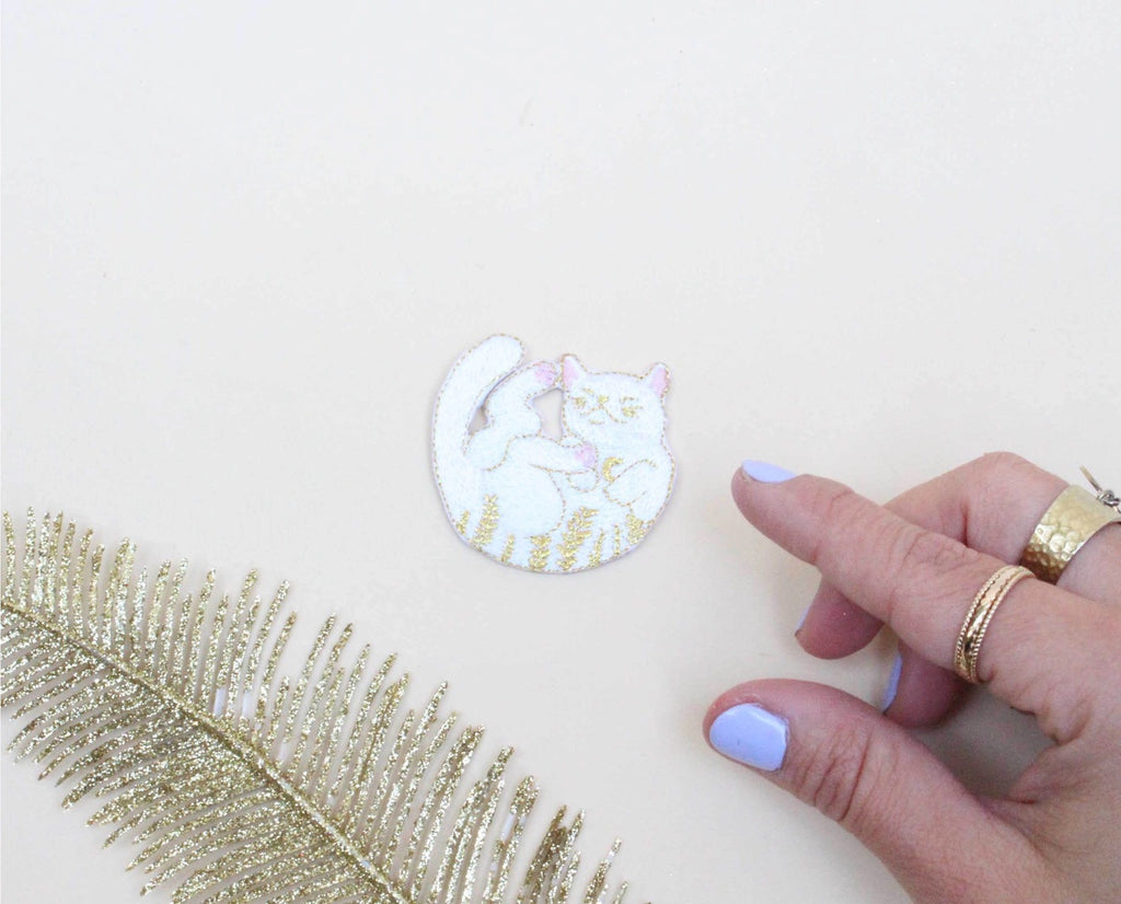 MALICIEUSE White cat patch