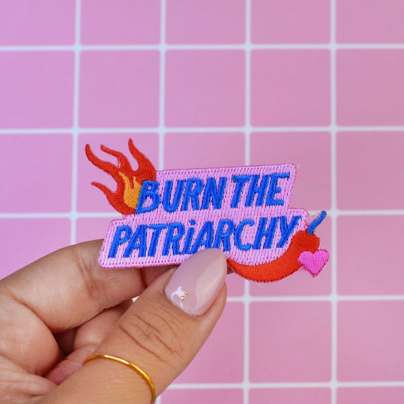 MALICIEUSE Burn the patriarchy patch