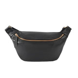 ANN KURZ Fanny pack black gold women