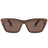 AARNI Fay sunglasses walnut