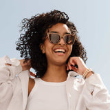 AARNI Frida sunglasses walnut