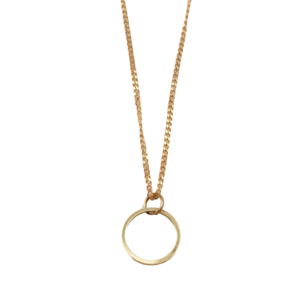 BRASSCAKE Circle necklace